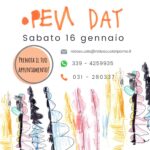Open Day sabato 16 gennaio 2021